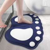 Bath mat anti slip bathroom mat claw pattern bathroom carpet absorbent bathroom carpet door mat floor mat home decoration