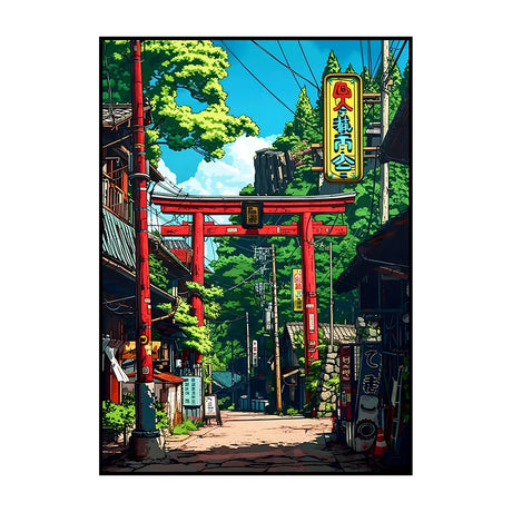 Vintage Japanese Art Classic Poster Abstract Canvas Painting Print Wall Art Picture for Living Room Cuadros Home Decoration