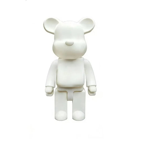 28cm Bear Statue Paint Block Bear Decor Desktop Ornaments Living Room Bear Floor Sculpture Home Decoration Kids Birthday Gifts