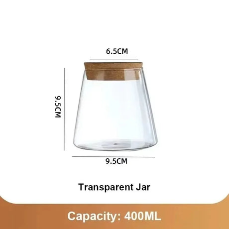 Nordic Glass Hydroponic Vase with Tray - Mini Self-Watering Planter for Tabletop Plants, Simple Home Decor & Gift Idea