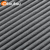 OTAUTAU Cotton Corduroy Cushion Cover Without Insert Throw Pillowcase 30x50/40x40/45x45/50x50/55x50/60x60cm KD024