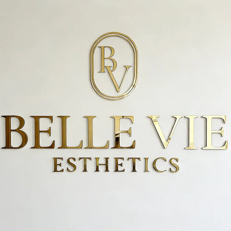 Custom Logo Wall Sign 3D Laser Cut Beauty Salon Sign, Business Signboard Personalized Logo Sign Company Logo For Wall Decoration