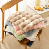 Winter Thickened Plush Student Cushion Seat Cushion Rabbit Velvet Warm Seat Cushion Fart Cushion Office Sedentary Artifact