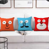 Art Funny Aesthetic J-ean J-ullien cushion cover Pillow Cover Decoration Room Home Sofa living Office Car Nordic Simplicity
