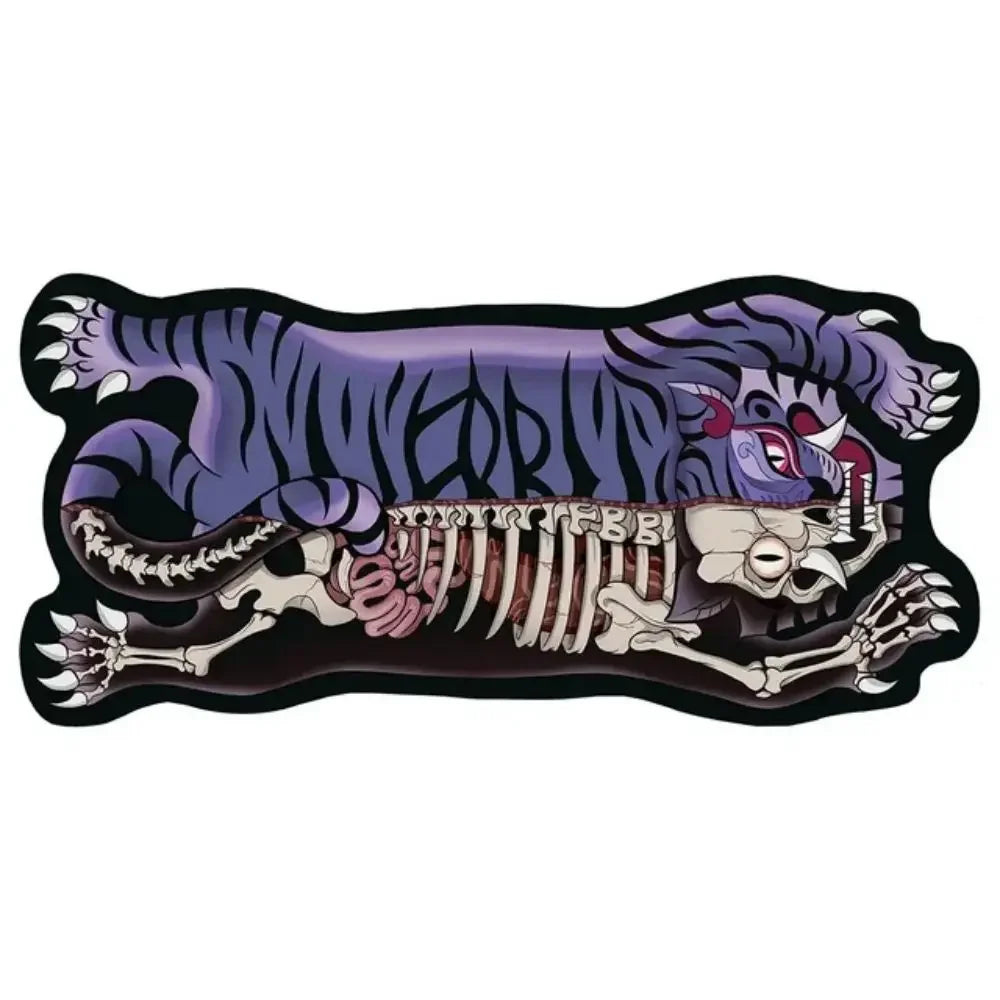 VIKAMA Tiger Diatomite Kitchen Carpet Thickened Oil-resistant Dirty-drying Floor Mats Bathroom Balcony Entrance Non-slip Mats