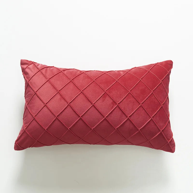 Dutch Velvet Handmade Waist Cushion Cover Ultra Soft Soft Plush Pillowcase  Decorative Pillow For Sofa Bedroom Living Room