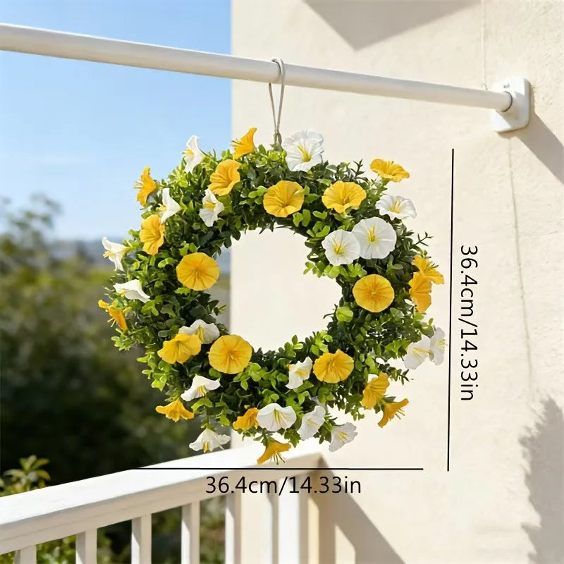 12pcs Wisteria Vine Artificial Flowers Wholesale Trailing Fake String for Home Wedding Party Decor Silk