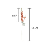 Yannew 3pcs 85cm Delphinium Artificial Flowers Long Stem Silk Hyacinth Wedding Flower Arrangements Decoration Home Room Decor