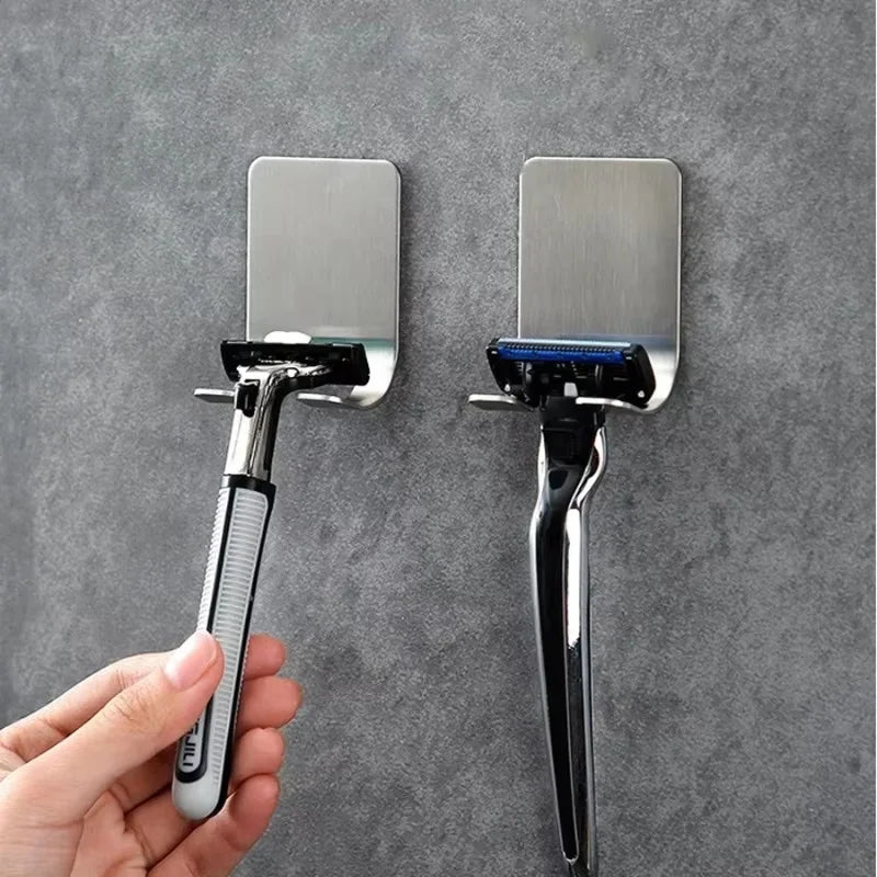 2-Piece Shaver Holder, Men's Shaver Holder, Shaver Holder, Shaver Storage Rack, Bathroom Hook Storage Rack