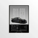 Minimalist 911 Turbo GT3-RS GT4 RS Hyper Car Sports Car Supercar Poster Canvas Painting Motosport Wall Art Pictures Home Decor