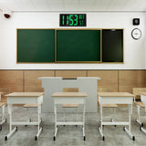 1PC Super Large Screen Wall Mount Clock, Hanging Stand Optional BIG BOWL Clock Living Room LED Digital Clock for Home Decor