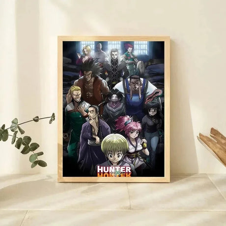 Hunter X Hunter Japanese Classic Anime Poster Killua Zoldyck Wall Art Pictures Canvas Painting Home Kids Room Decor Gift