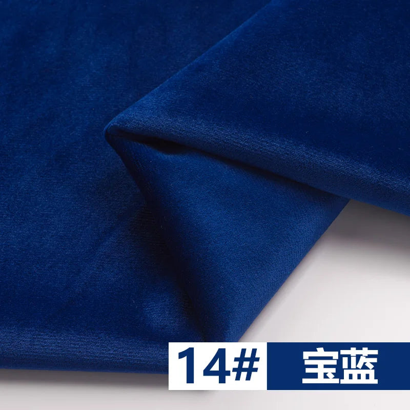 155 Cm Wide Velvet Fabric Dutch Velvet Solid Color Sofa Cover Pillow Cushion Curtain DIY Spring and Autumn Apparel Sewing Fabric