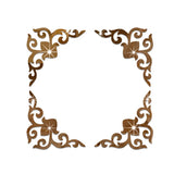 Acrylic Mirror Sticker Wall Cabinet Decor Self-adhesive Geometry Wall Corner Decorative Wall Stickers DIY Room Home Office Decor