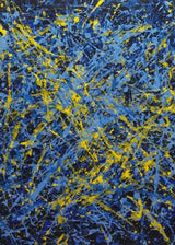 Jackson Pollock Abstract Oil Paintings on Canvas  Famous Art Prints for Living Room Wall Decor Modern Art Posters