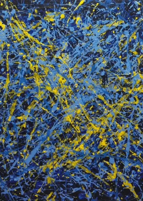 Jackson Pollock Abstract Oil Paintings on Canvas  Famous Art Prints for Living Room Wall Decor Modern Art Posters