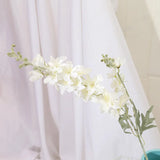 YeeNanee 6pcs Blue Delphinium Artificial Flowers Long Stem Larkspur for Wedding Centerpieces Floral Arrangements Home Vase Decor