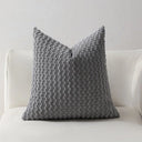 Cordury Pillow Covers - Modern Decorative Cushion Cases with Zipper Closure, Machine Washable, No Inserts Included