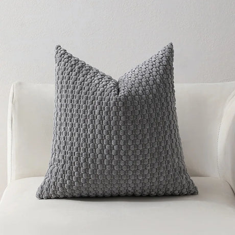 Cordury Pillow Covers - Modern Decorative Cushion Cases with Zipper Closure, Machine Washable, No Inserts Included