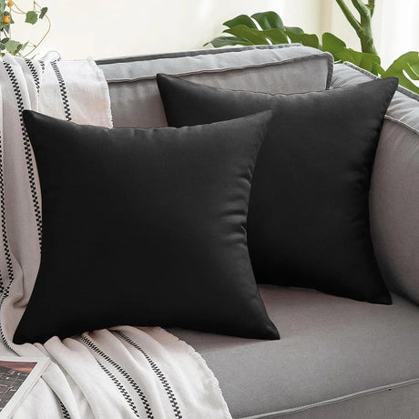 1pc Outdoor Waterproof Throw Pillow Covers Decorative Square Cushion Case Patio Pillows for Couch Room Decor