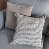 Brown Maillard Cushion Cover Modern Striped Design Decorative Pillow Covers Square Sofa Headboard Pillowcase Home Decor