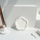 Decorative Prop with Irregular Cloud-shaped Tray Multipurpose Irregular Plaster Tray for Jewelry and Home Decor