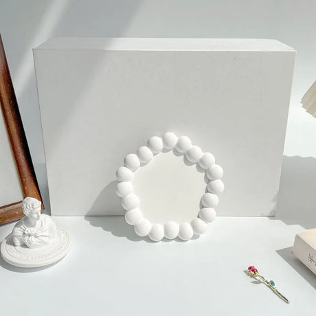 Decorative Prop with Irregular Cloud-shaped Tray Multipurpose Irregular Plaster Tray for Jewelry and Home Decor