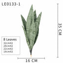 Artificial Succulents Plants House Decoration Accessori Tropical Fake Long Leaf Bonsai Hotel Party Home Decor Photo Props
