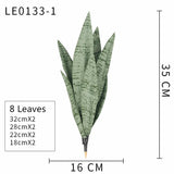 Artificial Succulents Plants House Decoration Accessori Tropical Fake Long Leaf Bonsai Hotel Party Home Decor Photo Props