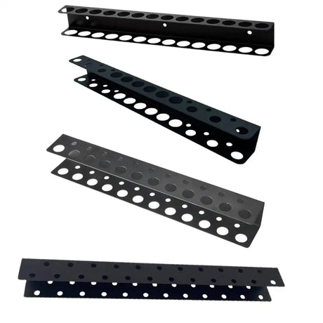 Heavy-Duty Metal Tool Rack, Space-Saving Wall-Mounted Organizer with Powder-Coated Iron, for Storing Screwdrivers, Pliers