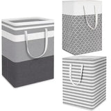 75L New Waterproof Fabric Laundry Basket Simple Clothes Sundries Storage Box Foldable Bag Large Capacity Laundry Basket