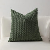 Cordury Pillow Covers - Modern Decorative Cushion Cases with Zipper Closure, Machine Washable, No Inserts Included