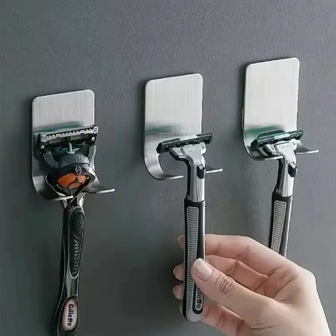 2-Piece Shaver Holder, Men's Shaver Holder, Shaver Holder, Shaver Storage Rack, Bathroom Hook Storage Rack