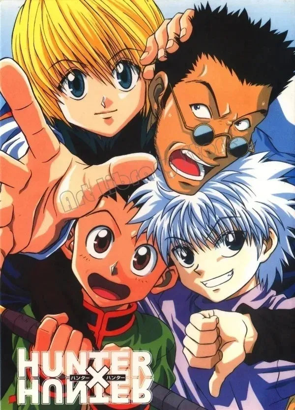 Hunter X Hunter Japanese Classic Anime Poster Killua Zoldyck Wall Art Pictures Canvas Painting Home Kids Room Decor Gift