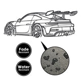 1pc Metal for Supercar Metal Wall Art Modern Iron Home Decor Sign, Dynamic Racing Car Outline Sculpture, Car Decor Ideal choice