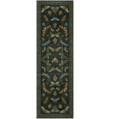Corridor Carpet Runner Rug Hallway Long Strip Carpets Anti-slip Machine Washable Floor Mat Retro Style Home Decor Bedside Rugs