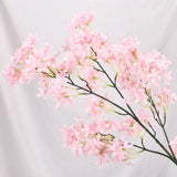 Artificial Lilac Flower 100cm Long Stem Silk Lilac Flower Cherry Blossom for Home Office Hotel Wedding Party Decor