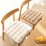 Winter Thickened Plush Student Cushion Seat Cushion Rabbit Velvet Warm Seat Cushion Fart Cushion Office Sedentary Artifact