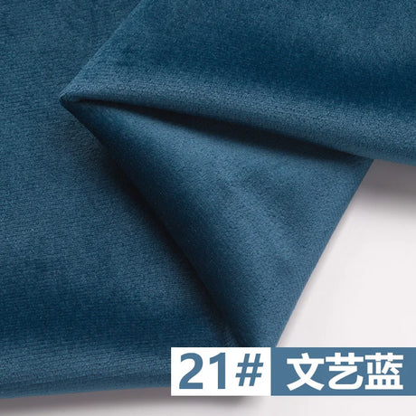 155 Cm Wide Velvet Fabric Dutch Velvet Solid Color Sofa Cover Pillow Cushion Curtain DIY Spring and Autumn Apparel Sewing Fabric