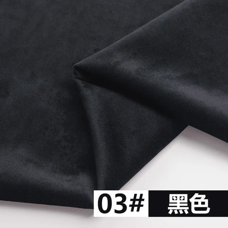155 Cm Wide Velvet Fabric Dutch Velvet Solid Color Sofa Cover Pillow Cushion Curtain DIY Spring and Autumn Apparel Sewing Fabric