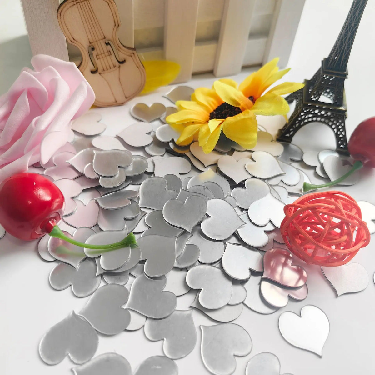 50pcs Mini Square 5cm/4cm Acrylic Mirror Tiles Stickers Mall Adhesive Mosaic for DIY Crafts Art Supplies Home Wall Door Decor