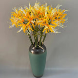 Luxury Long Branch Higan Flower Silk Weathered Orchid Flower Artificial Wedding Christmas Home Garden Decoration Arrangement