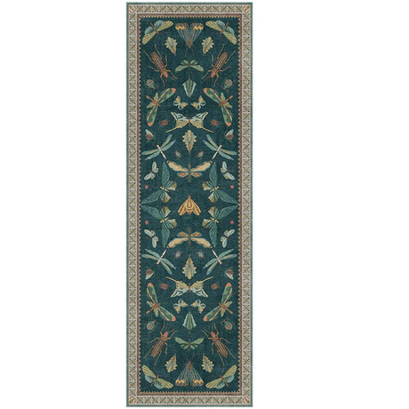 Corridor Carpet Runner Rug Hallway Long Strip Carpets Anti-slip Machine Washable Floor Mat Retro Style Home Decor Bedside Rugs