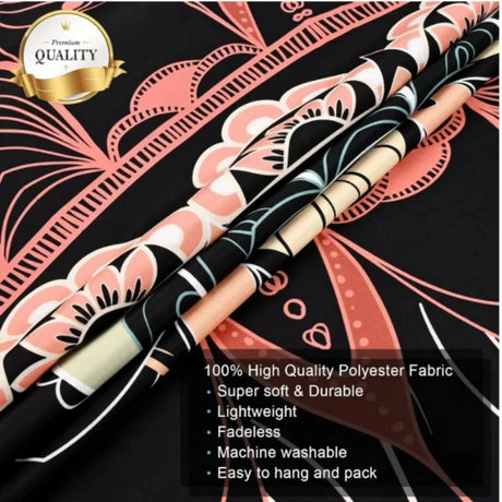VIKAMA Anime Music Band Tapestry Ideal for Bedroom Headboard Living Room Backdrop Dorm Room Decor and Music Studio Makeover