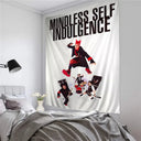 Mindless Self Indulgence Anime Tapestry - Tarot Hippie Wall Rug, Dorm & Home Decor, Unique Hanging Art, Vibrant Design