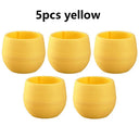 5/10/20pcs Mini Flower Pots for Succulents Small Plants DIY Interchangeable Planters with Drainage Hole Water Reservoir JXB