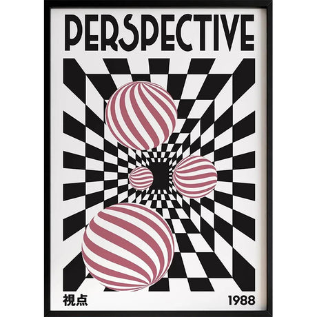 Retro Abstract Dopamine Classic Poster Minimalist Poster High Quality Printing Decoration Painting Home Decoration, Frameless