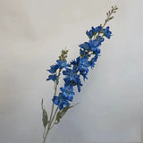 Yannew 3pcs 85cm Delphinium Artificial Flowers Long Stem Silk Hyacinth Wedding Flower Arrangements Decoration Home Room Decor