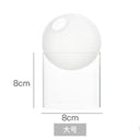 Mini Round Flower Vase Hydroponic Container Micro Landscape Glass Ecological Bottle Borosilicate Glass Bottle With Home Decorate