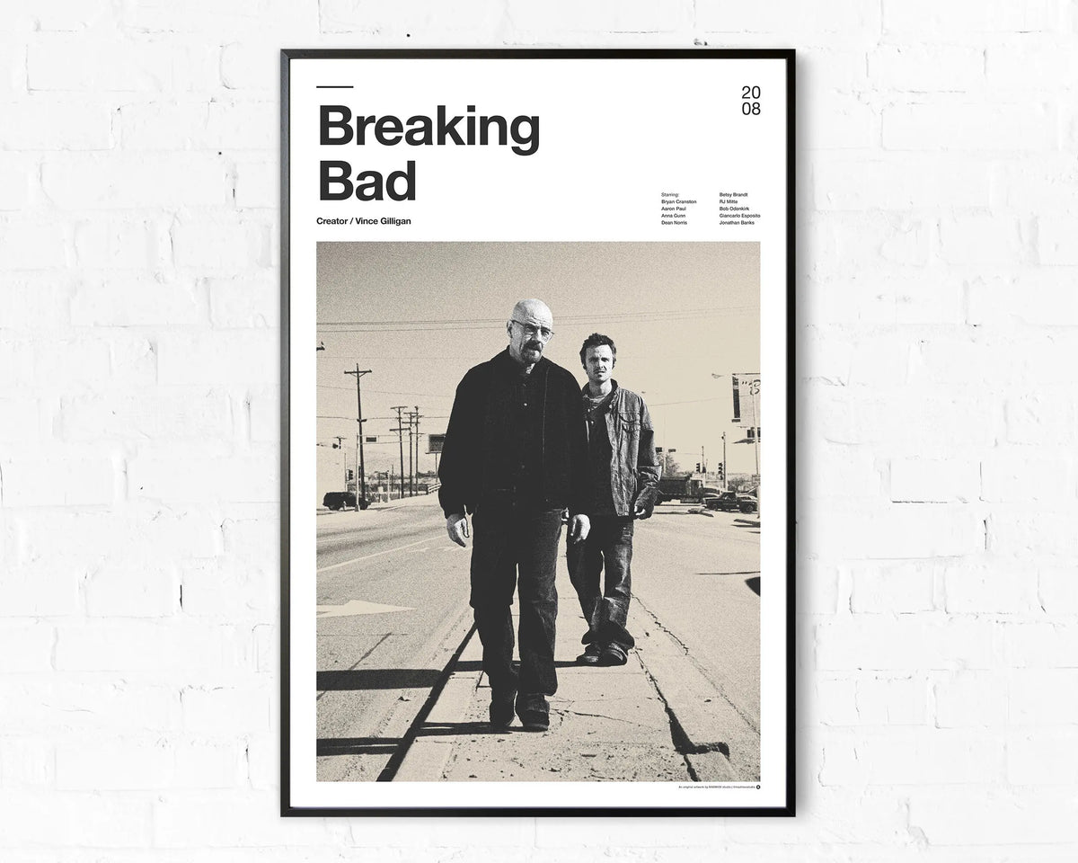 Classic Movie TV Series Breaking Bad/The Sopranos/Top Gun Simple Modern Home Wall Decor Painting Canvas Poster